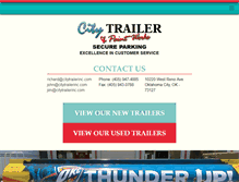 Tablet Screenshot of citytrailerinc.com